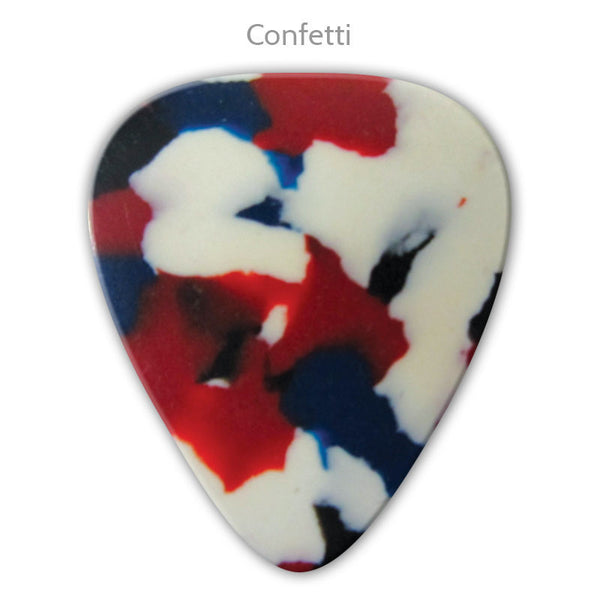Vintage Celluloid Printed Picks - Double Sided - Custom Printed Picks - Custom Plectrum - Plektren Bedrucken - Mediators - 4