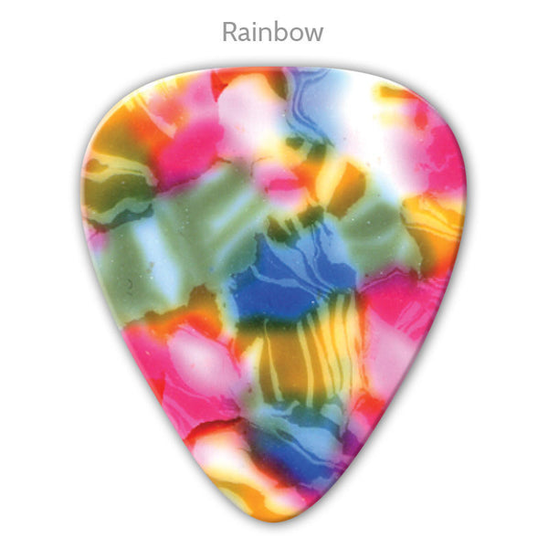 Vintage Celluloid Printed Picks - Single Sided - Custom Printed Picks - Custom Plectrum - Plektren Bedrucken - Mediators - 9