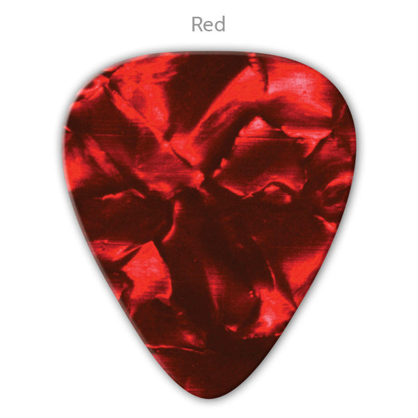 Vintage Celluloid Printed Picks - Double Sided - Custom Printed Picks - Custom Plectrum - Plektren Bedrucken - Mediators - 10