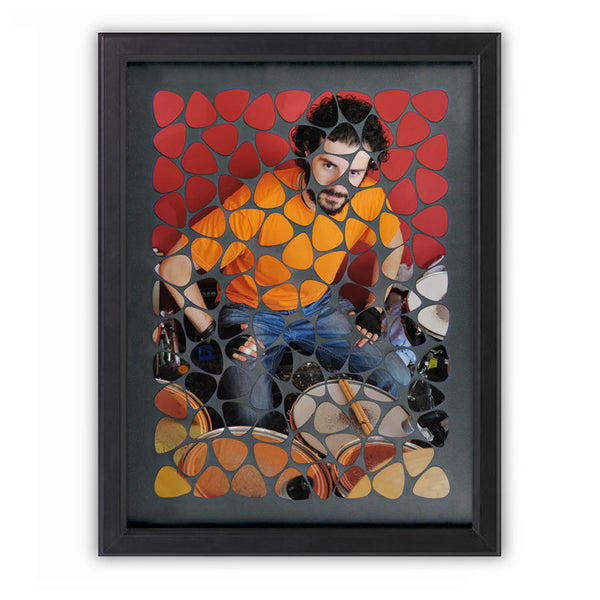 Custom Pick Mosaic - Custom Printed Picks - Custom Plektrum - Plektren Bedrucken - puas personalizadas