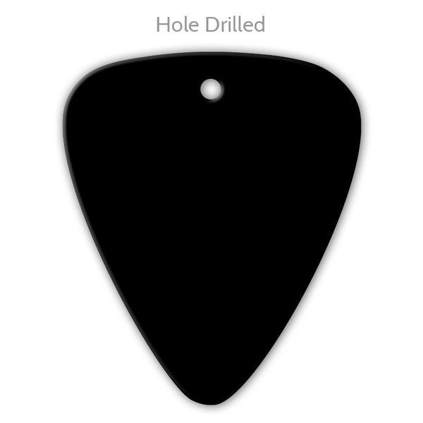 G-Poly ISO Shape Printed Picks - Single Sided - Custom Printed Picks - Custom Plektrum - Plektren Bedrucken - puas personalizadas