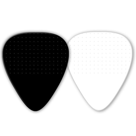 Celluloid Standard Shape TRU GRIP Picks - Double Sided - Custom Printed Picks - Custom Plektrum - Plektren Bedrucken - puas personalizadas