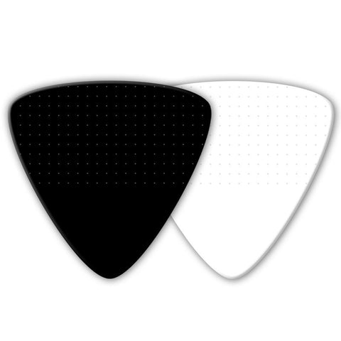 Celluloid Large Triangle Shape TRU GRIP Picks - Double Sided - Custom Printed Picks - Custom Plektrum - Plektren Bedrucken - puas personalizadas