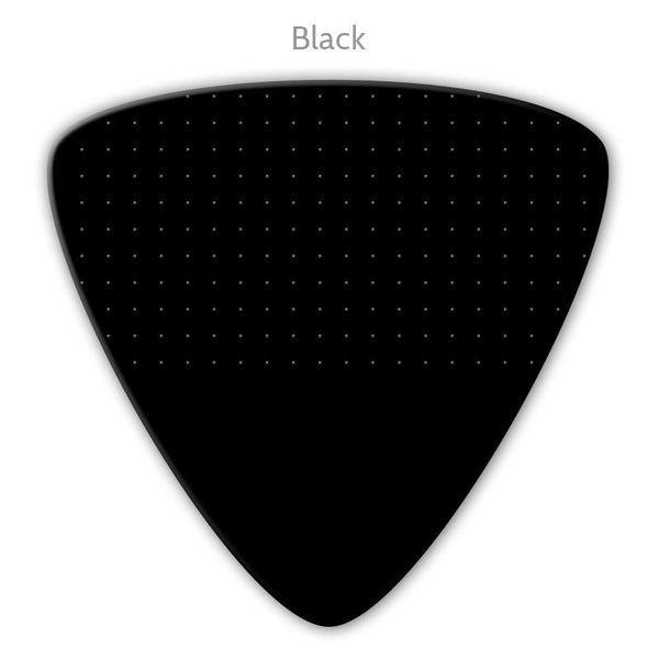 Celluloid Large Triangle Shape TRU GRIP Picks - Double Sided - Custom Printed Picks - Custom Plektrum - Plektren Bedrucken - puas personalizadas