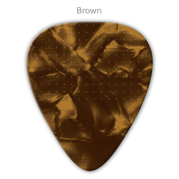 Vintage Celluloid TRU GRIP Picks - Single Sided - Custom Printed Picks - Custom Plectrum - Plektren Bedrucken - Mediators - 3