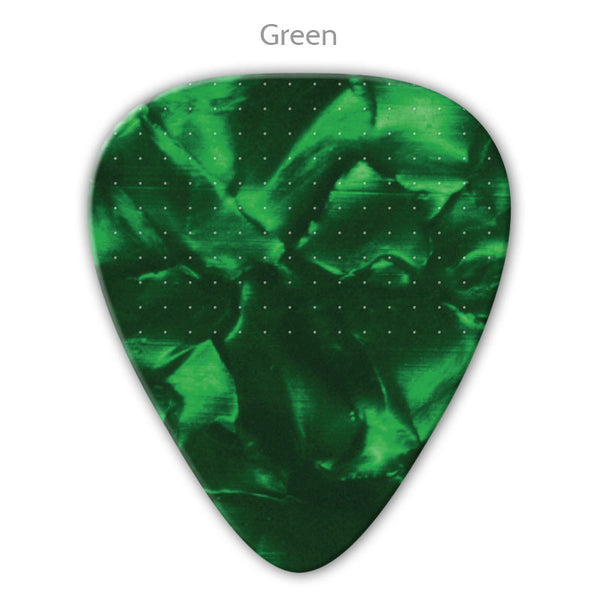 Vintage Celluloid TRU GRIP Picks - Single Sided - Custom Printed Picks - Custom Plectrum - Plektren Bedrucken - Mediators - 5